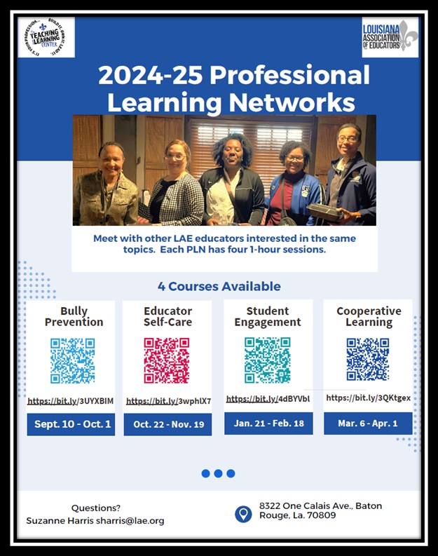 2024-25 Professional Learning Networks